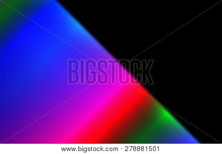 Abstract Colorful Gradient Background With Copy Space.