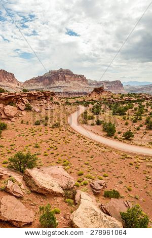 Panorama Point In Capital Reef National Park, Utah
