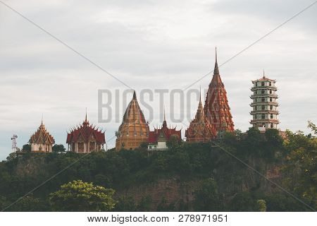 Wat Thumseau Temple Kanchanaburi Thailand One Of Most Popular Traveling Destination