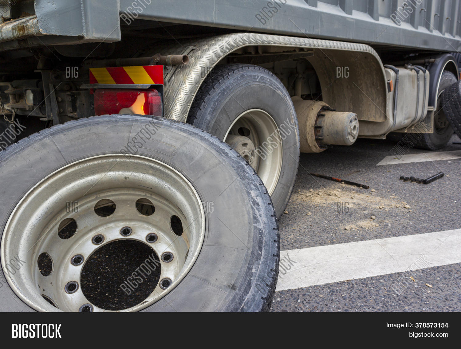Wheel Hub Truck Tire Image & Photo (Free Trial) Bigstock