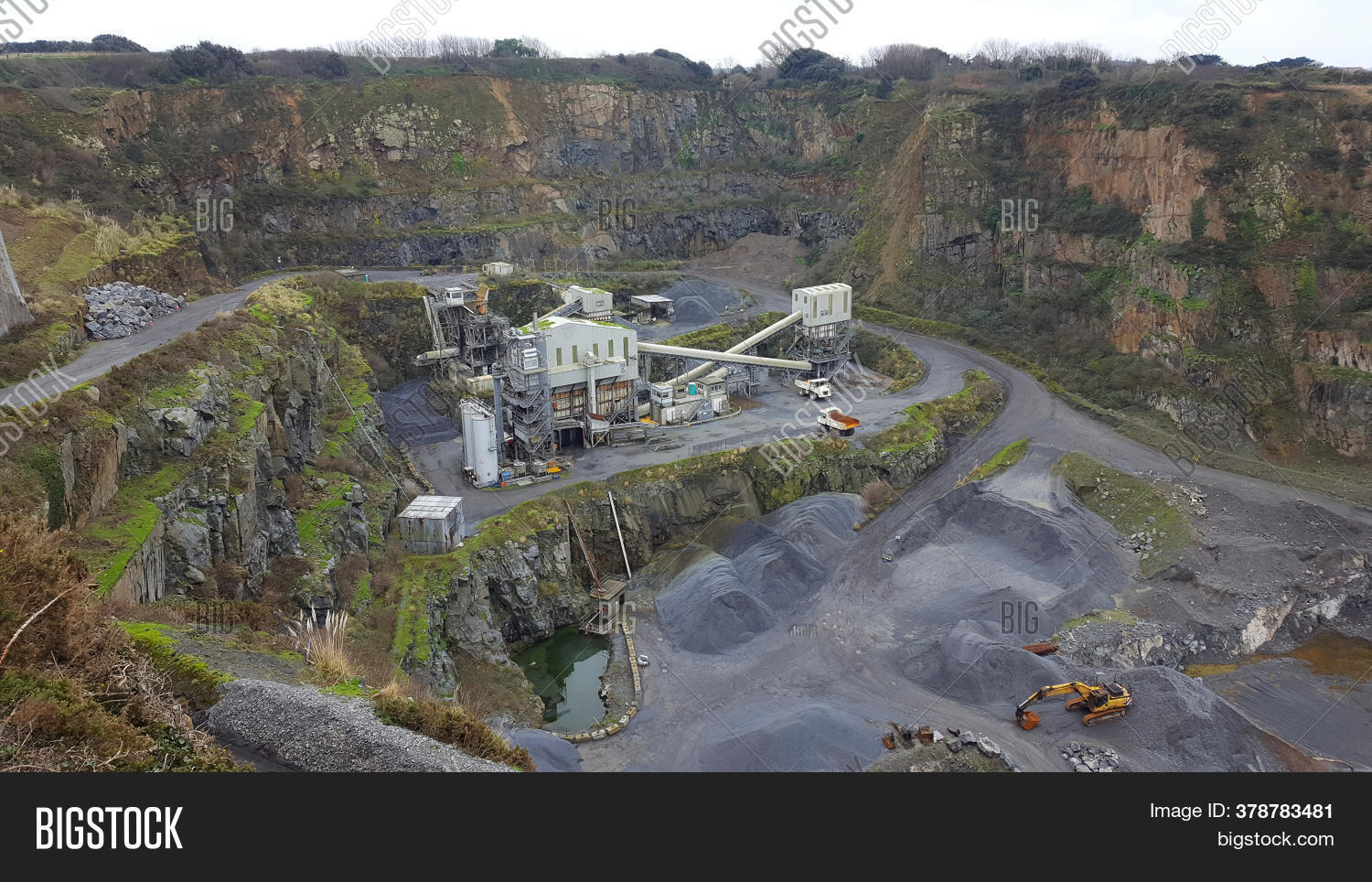 Ronez Quarry, St Image & Photo (Free Trial) Bigstock