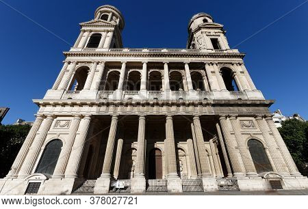 The Saint Sulpice Is A Roman Catholic Church In Paris, On The East Side Of The Place Saint Sulpice ,