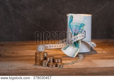 Financial Crisis Of Oil. Currency Decline And Deterioration In Living Standards