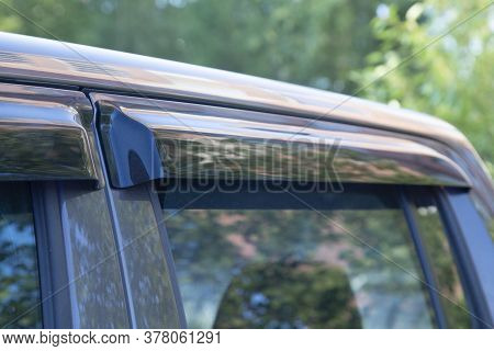 Deflectors For Side Windows Of The Car.car Accessory. Additional Equipment.