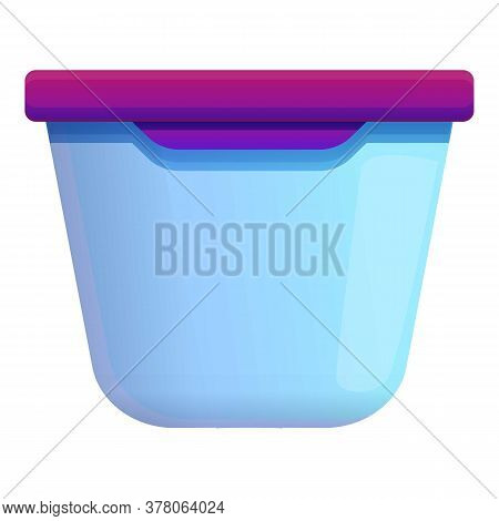 Plasticware Icon. Cartoon Of Plasticware Vector Icon For Web Design Isolated On White Background