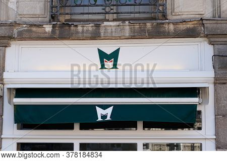 Bordeaux , Aquitaine / France - 07 22 2020 : Mephisto Logo Sign On Boutique Store Of Luxury Shoe