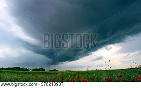 A Tornado Or Twister Is An Atmospheric Whirlwind That Occurs In A Cumulonimbus Thundercloud And Spre