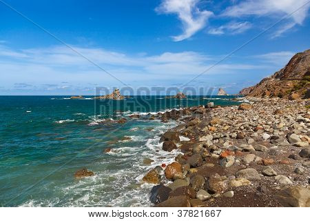 Costa nell'isola di Tenerife - Spagna Canarie