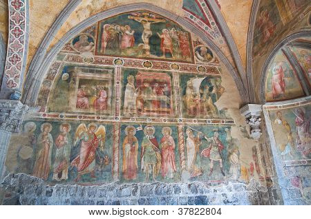 Basilica of St. Flaviano. Montefiascone. Lazio. Italien.