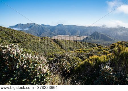 Beautiful View Of The Pouakai Range In Egmont National Park Of Western Region Of North Island, New Z