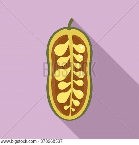 Jackfruit Icon. Flat Illustration Of Jackfruit Vector Icon For Web Design