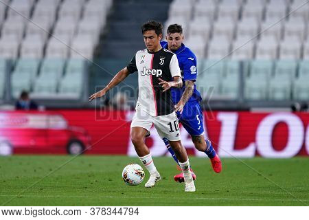 Torino (italy) 26th July 2020. Italian Serie A. Juventus Fc Vs Uc Sampdoria. Paulo Dybala Of Juventu