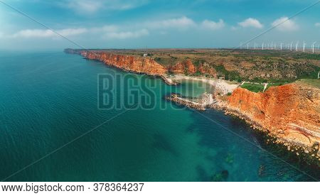 Bolata Beach Bulgaria. Exotic Bay Near Cape Kaliakra And Albena, Varna Province