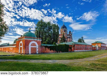 View Of Spasso-borodino Convent, Moscow Region, Russia