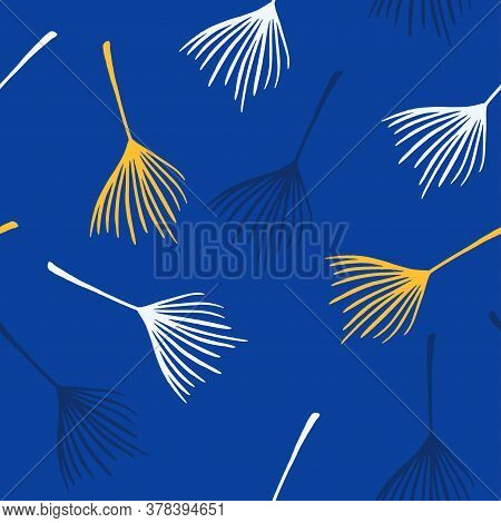 Funky Tropical Vector Seamless Pattern. Chic Summer Fashion. Beautiful Male Shirt Female Dress Textu