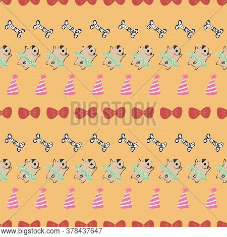 Pug Dog Bow Tie Tutu Vector & Photo (Free Trial) | Bigstock