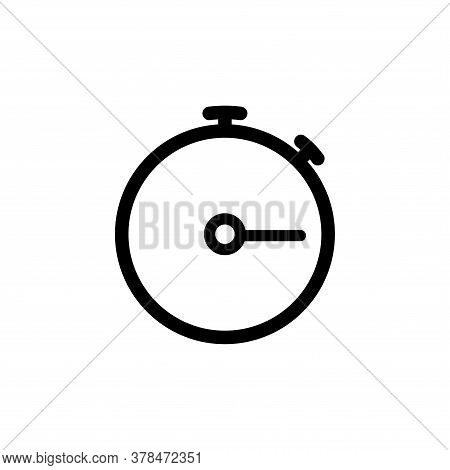 Illustration Vector Graphic Of Stopwatch Icon Template