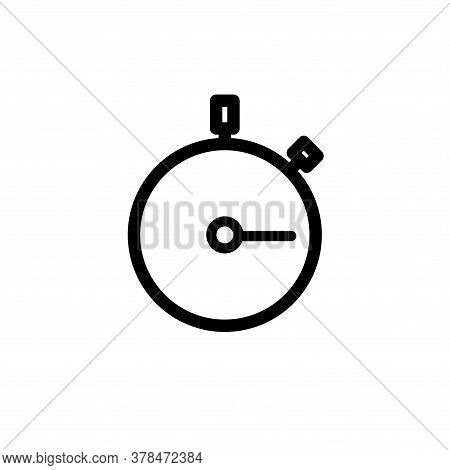 Illustration Vector Graphic Of Stopwatch Icon Template