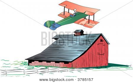 Barnstorming illustrazione