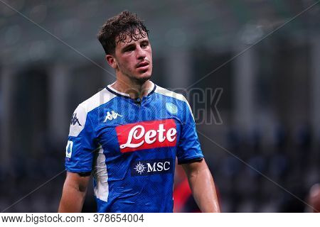 Milano (italy) 28th July 2020. Italian Serie A. Fc Internazionale Vs Ssc Napoli. Diego Demme Of Ssc 