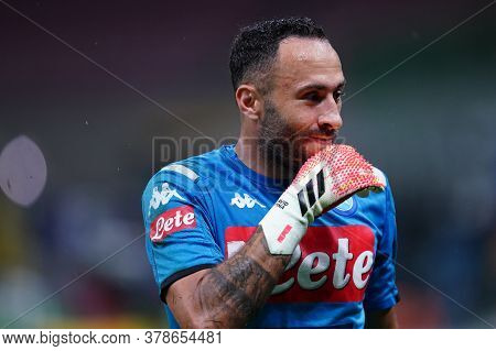 Milano (italy) 28th July 2020. Italian Serie A. Fc Internazionale Vs Ssc Napoli. David Ospina Of Ssc