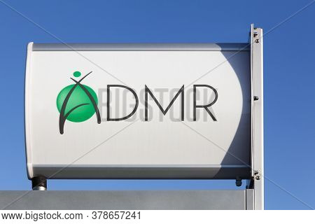 Bourg, France - September 20, 2019: Admr Logo. Admr Is An Associative Network Of Personal Services. 
