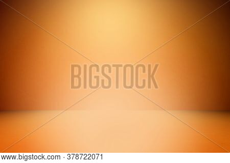 Orange Bright Painted Concrete Texture  Abstract Grunge Decorative Stucco Wall Background For The De