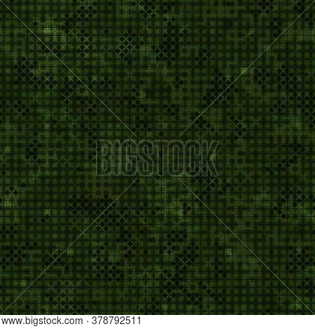 Texture Military Camouflage Seamless Pattern. Abstract Army Vector Illustration