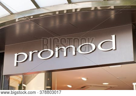 Bordeaux , Aquitaine / France - 07 25 2020 : Promod Sign Text And Logo Of French Shop Chain Of Women