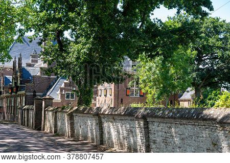 Old Dutch Houses In Little Ancient Town With Big History Buren, Gelderland, Netherlands