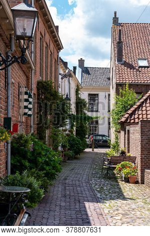 Old Dutch Houses In Little Ancient Town With Big History Buren, Gelderland, Netherlands