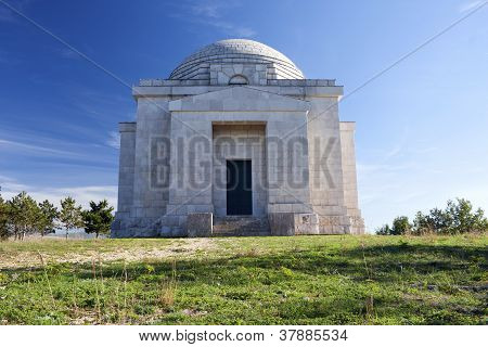 Ivan Mestrovic mauzoleum v Chorvatsku Otavice