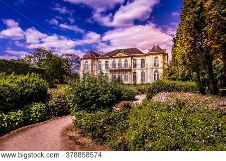 In The Gardens Of The Rodin Musem, Paris, France