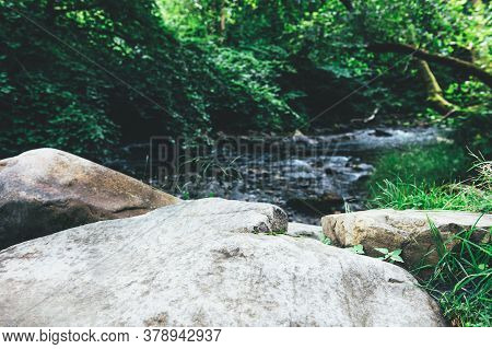 Aber Falls Or In Welsh Rhaeadr Fawr Is Waterfall Located About Two Miles South Of The Village Of Abe