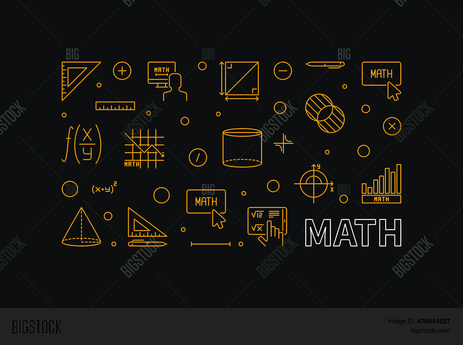 Math Vector Concept Vector & Photo (Free Trial) | Bigstock