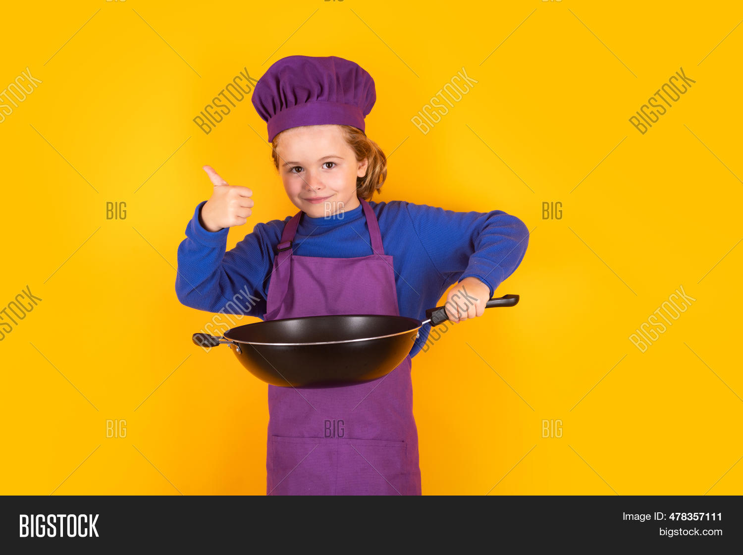 Kid Boy Chef Cook Image & Photo (Free Trial) Bigstock
