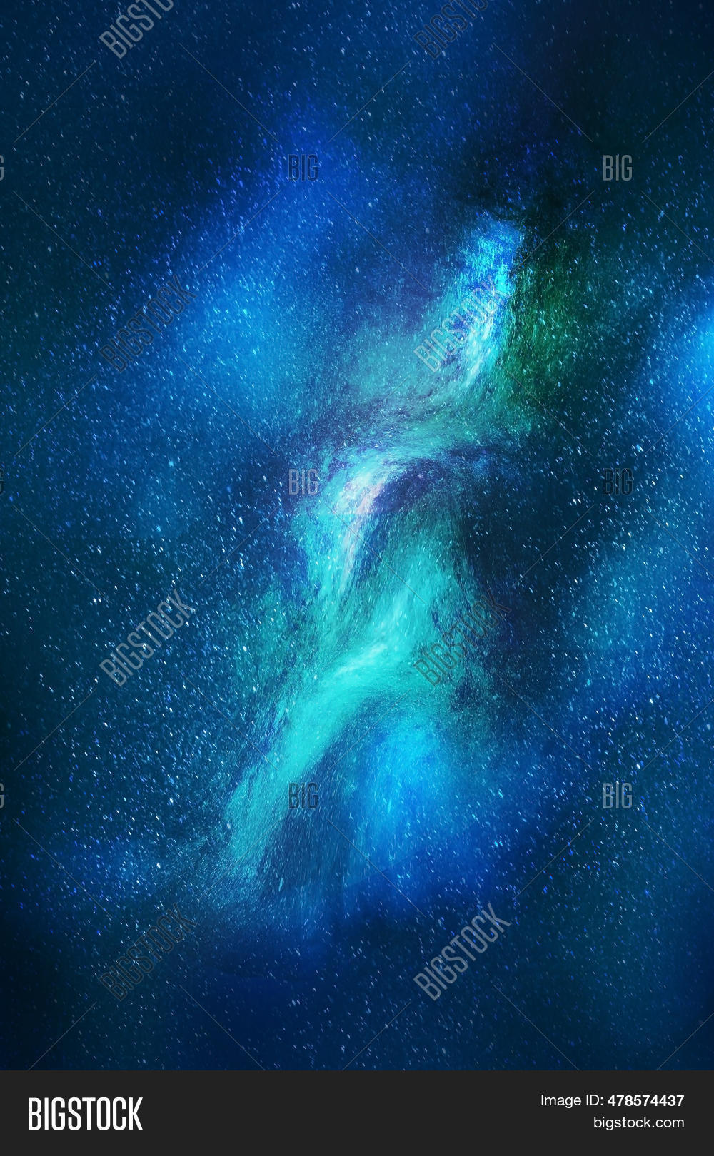 Blue Night Sky Stars. Image & Photo (Free Trial) | Bigstock