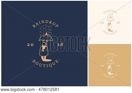 Hand Drawn Logo Dedisgn, Bauty Logo, Floral Logo, Minimal Logo, Hand Drawn Illustration, Logo Elemen