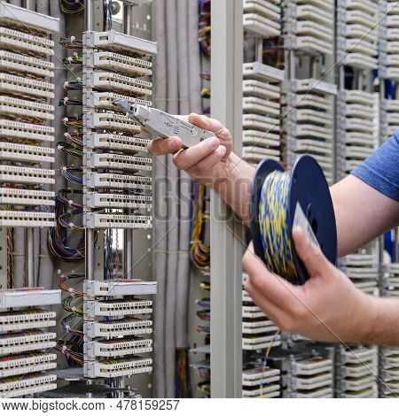 The Pbx Technician Was Able To Quickly Resolve The Issue With The Phone Connection, Keeping The Offi