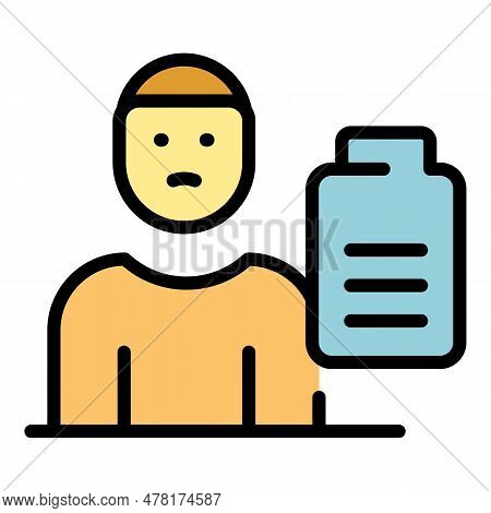 Narcissism Selfish Icon. Outline Narcissism Selfish Vector Icon For Web Design Isolated On White Bac