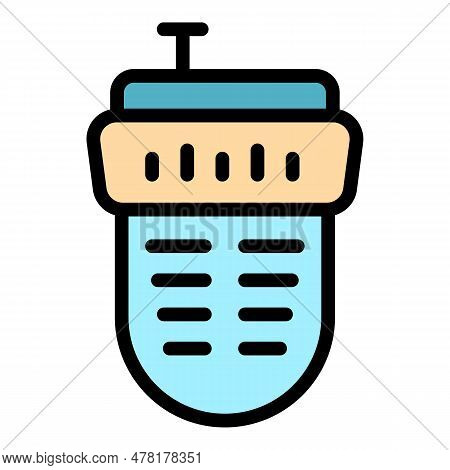 Electronic Laser Meter Icon. Outline Electronic Laser Meter Vector Icon For Web Design Isolated On W