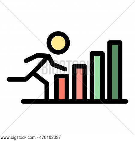 Runner App Intensity Icon. Outline Runner App Intensity Vector Icon For Web Design Isolated On White