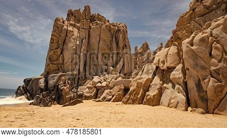 Image Of Rocky Cliff. Rocky Cliff Nature. Rocky Cliff Background. Rocky Cliff Of Mountain