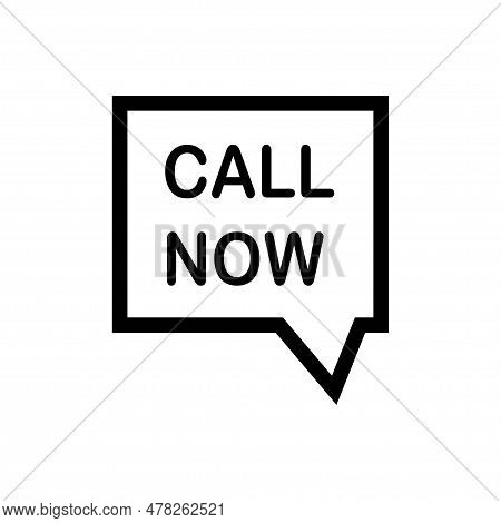 Call And Chat Us Now Icon Design Template