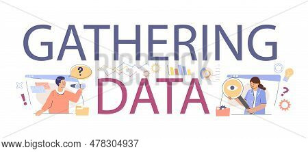 Gathering Data Flat Text With Big Letters And Small Human Characters Collecting And Analyzing Busine