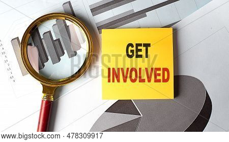 Get Involved Text On A Sticky On Chart