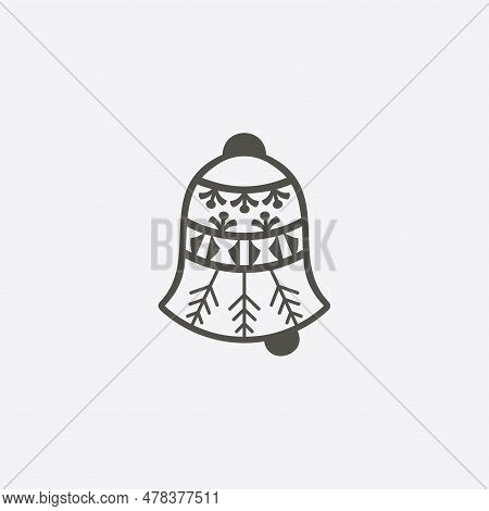 Bell Icon. Christmas Sign. Bell Icon. Bell Icon
