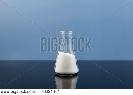 Calcium Chloride, Chemical White Powder, Cacl2. Food Additive E509. Firming Agent. Calcium Chloride 