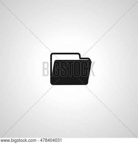 File Folder Isolated Vector Icon. File Folder Isolated Vector Icon. File Folder Isolated Vector Icon