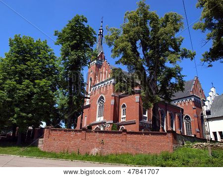 Chiesa di s. Adalberto In Wawolnica vicino alla famosa Cappella della miracolosa statua della Madonna